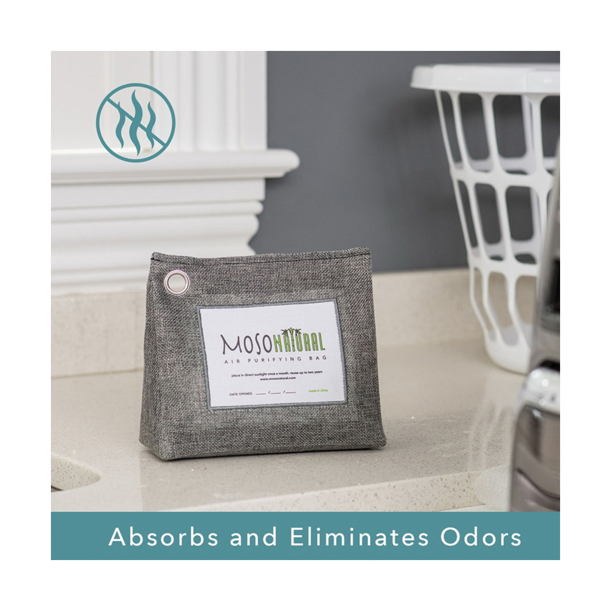 Moso Natural MB8910 Air Purifying Bag, 300 g, Solid - 5