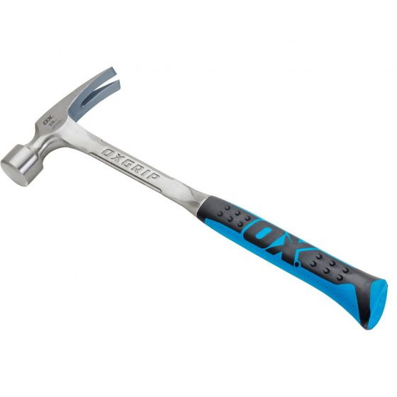 OX-P082322 Hammer, 22 oz Head, Framing, Smooth Face, Straight Claw Head, Forged Steel Head