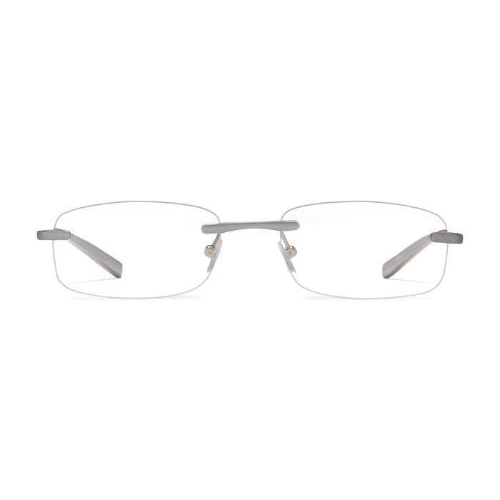 ICU Eyewear Stanford 10442002Z Reading Glass, +1.5 Magnification, Rimless Frame, Aluminum Frame - 1