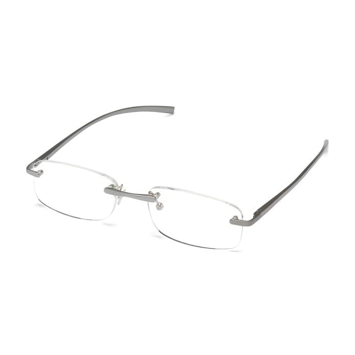 ICU Eyewear Stanford 10442002Z Reading Glass, +1.5 Magnification, Rimless Frame, Aluminum Frame - 2