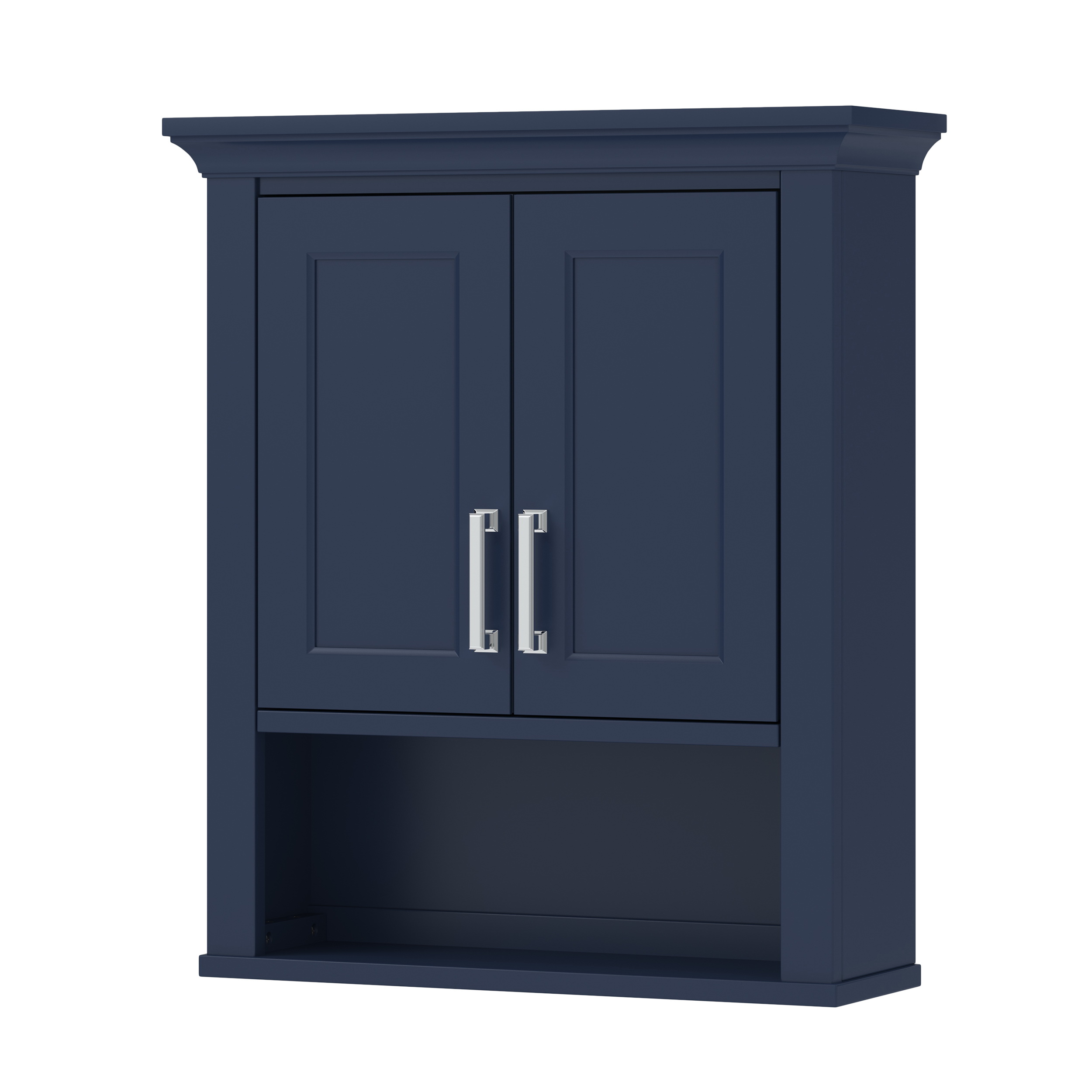 LSBW2428 Bathroom Cabinet, 2-Door, 1-Shelf, Wood, Aegean Blue