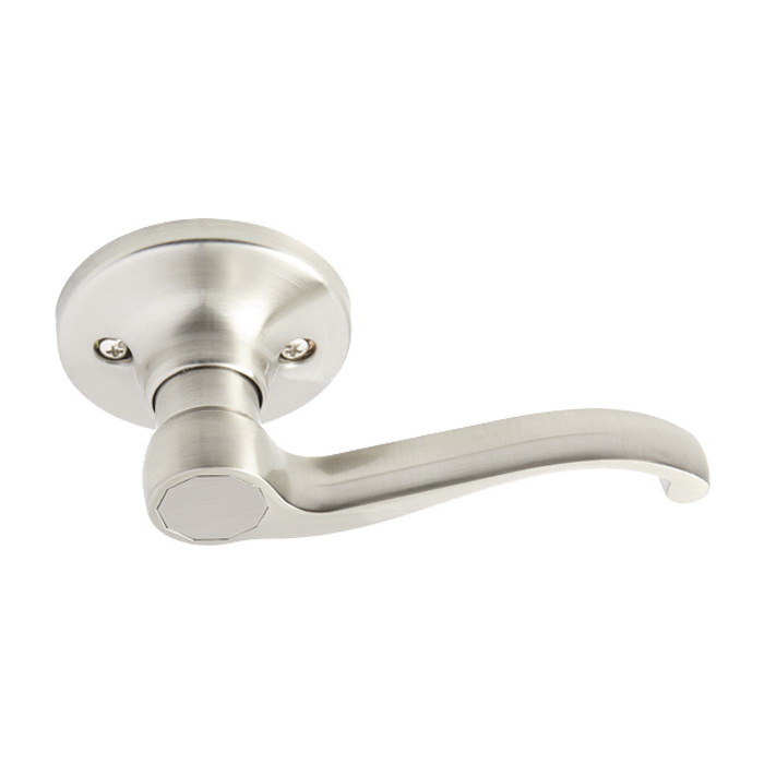 Pacific Heights Series 16315SN Dummy Lever, Satin Nickel, Metal, Reversible Hand, 3 Grade