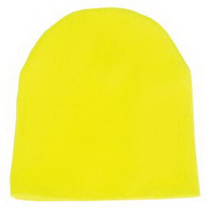 Udi Corporation W90275 Safety Beanie, Neon Yellow