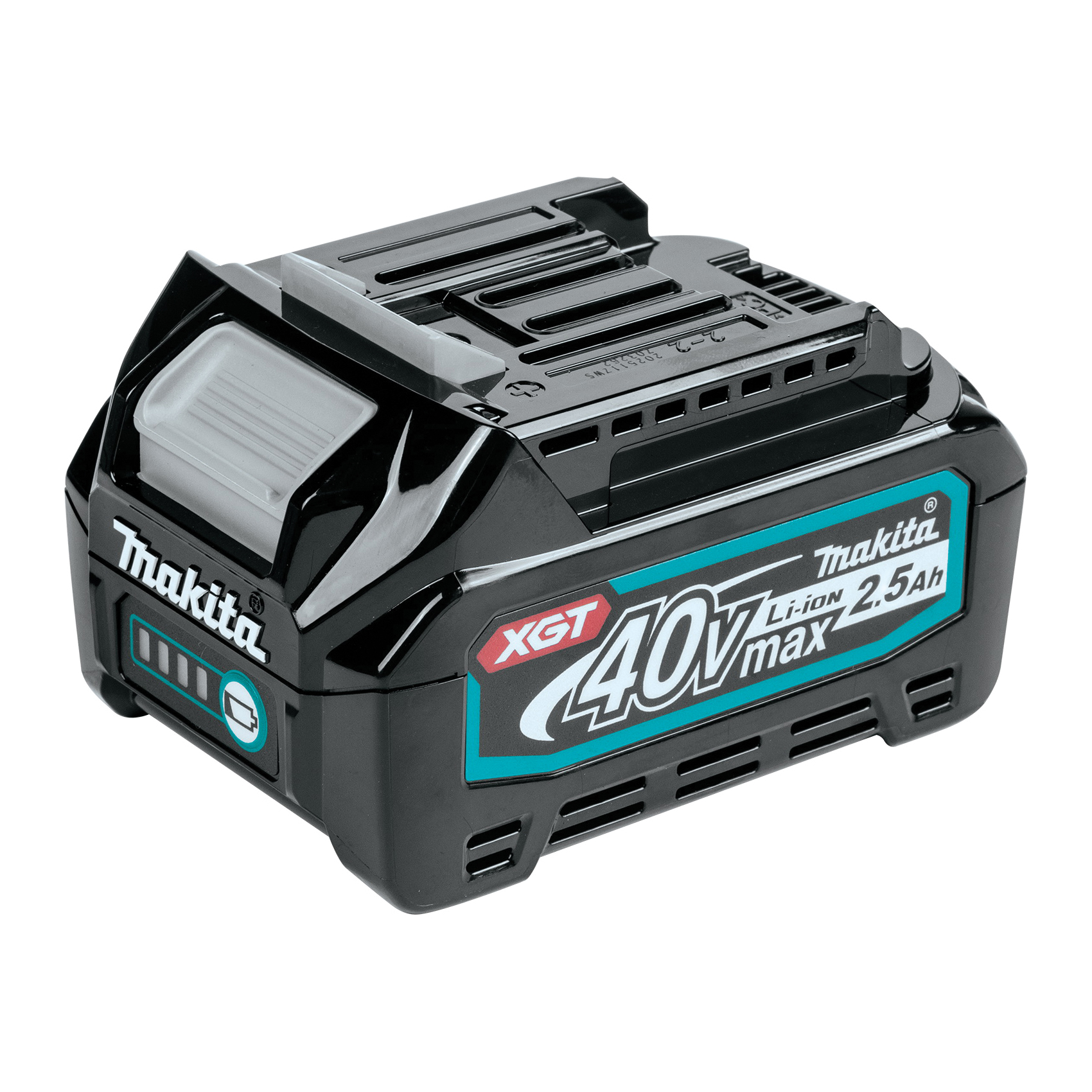 Makita XGT GDT01D Impact Driver Kit, Battery Included, 40 V, 2.5 Ah, 1/4 in Drive, Hex Drive - 2