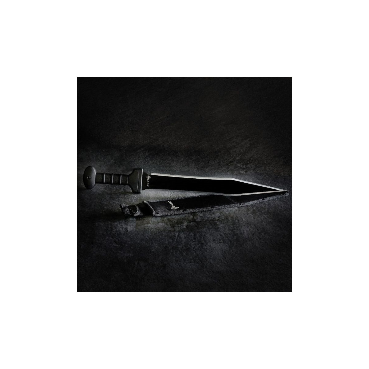 Reapr 11005 Meridius Sword, 25 in OAL, 18 in Blade, Stainless Steel Blade, Double-Edge Blade, Nylon Handle - 2