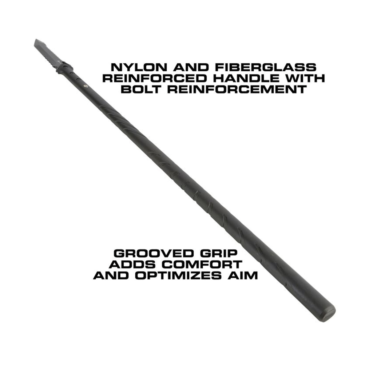 Reapr 11022 TAC Javelin Serrated Spear, Stainless Steel, Black Oxide, 44 in OAL - 4