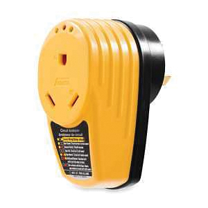 PowerGrip 55311 Circuit Analyzer Adapter, 30 A, 125 V, Male, Female - 3