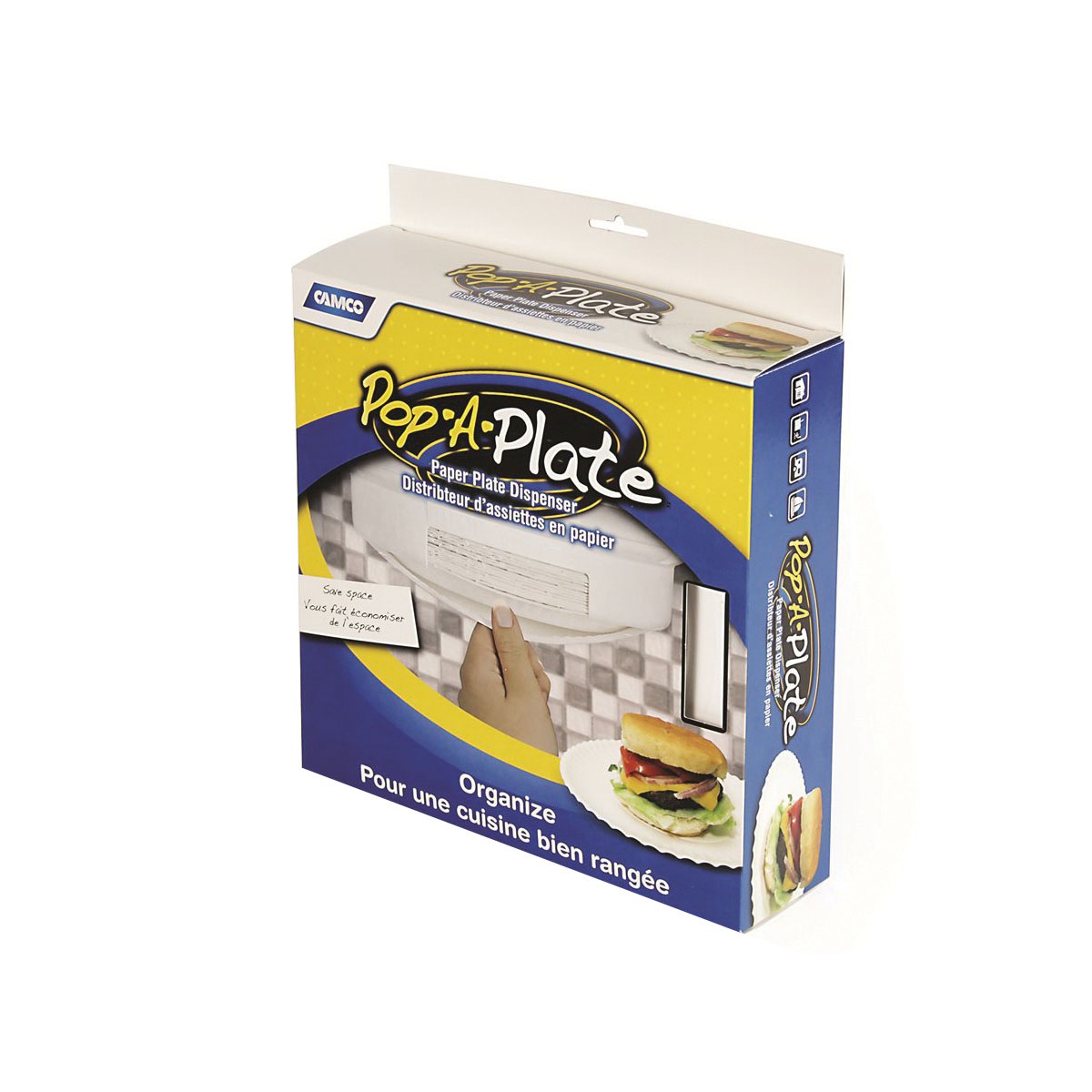 Camco Pop-A-Plate Disposable Plate Dispenser Review Video