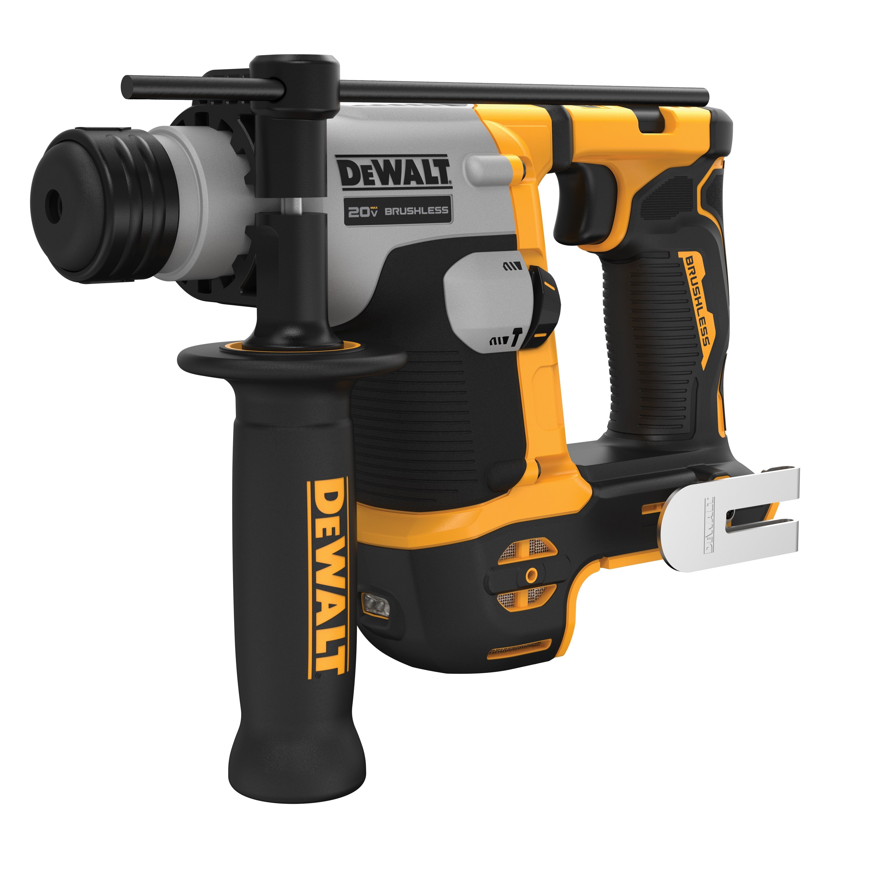 DeWALT DCH172B Cordless Rotary Hammer, Tool Only, 20 V, 5/8 in Chuck, SDS Plus Chuck, 0 to 1100 bpm - 1
