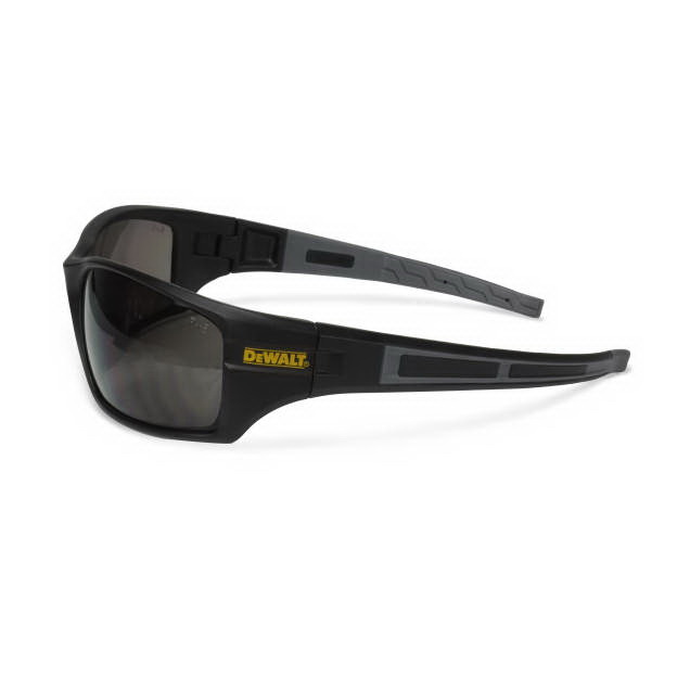 DeWALT DPG101-2C Safety Glasses, Smoke Lens, Black Frame, Impact-Resistant Lens, Polycarbonate Lens, Wraparound Frame - 4