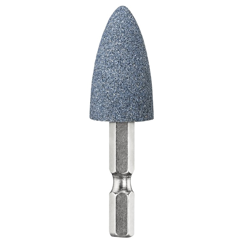 DWA4974 Pointed Grinding Stone, 1/4 in Arbor/Shank, Medium, Aluminum Oxide Abrasive