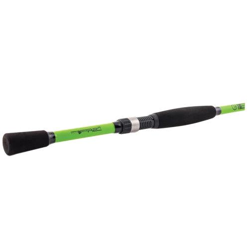 Ready2Fish R2F4-BA/S Bass Spinning Combo Kit, 6 ft 6 in L Rod, Split EVA Handle, Blue/Green - 4