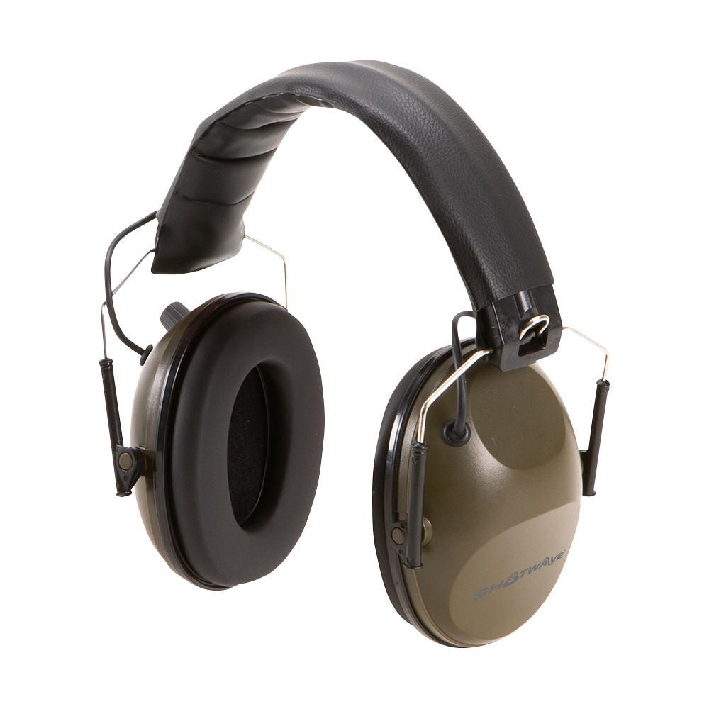 Allen 2225 Single Microphone Ear Muffs, 82 dB NRR, Green