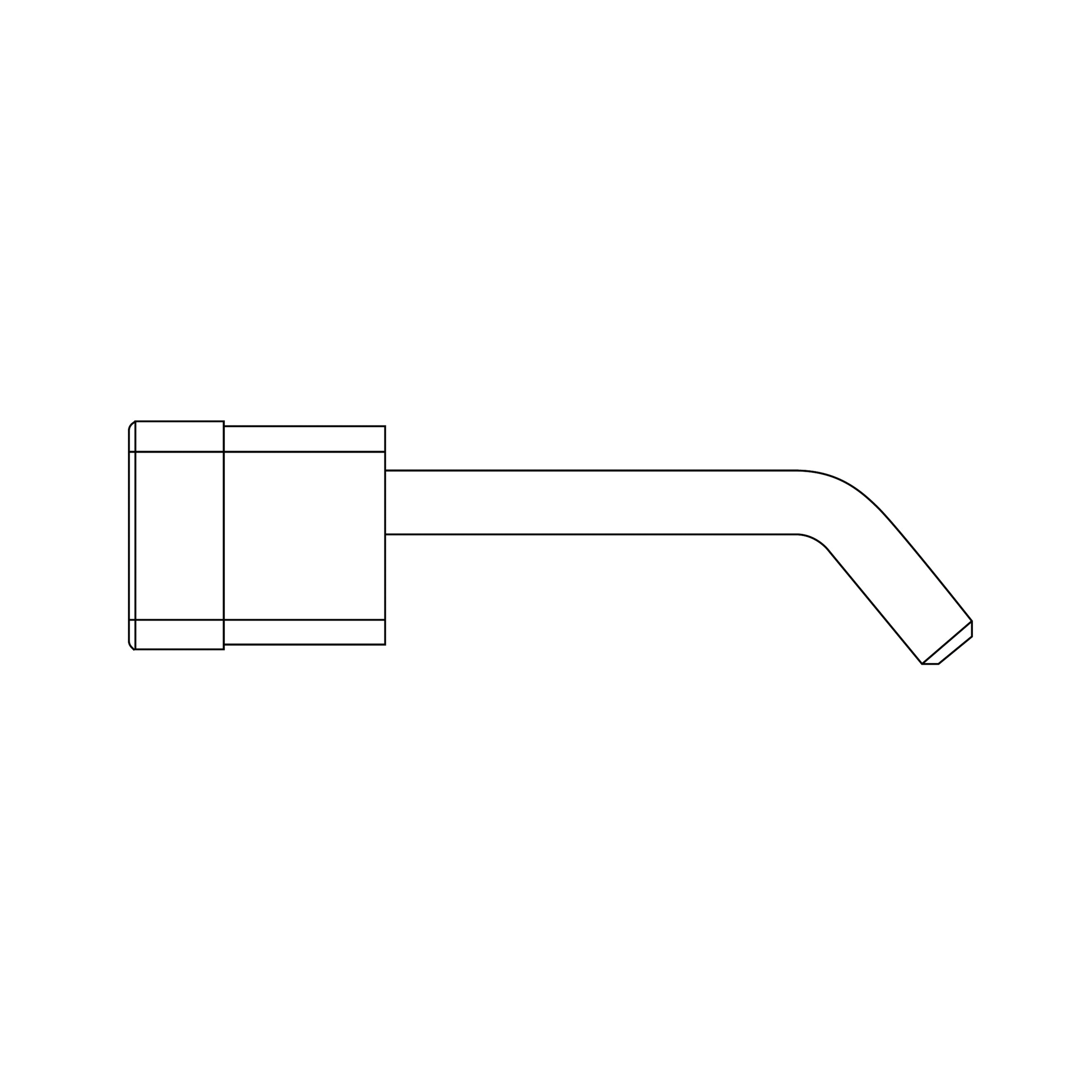 Curt 23021 Trailer Hitch Lock, 5/8 in Dia Pin, 6-3/4 in OAL, Carbon Steel, Chrome-Plated