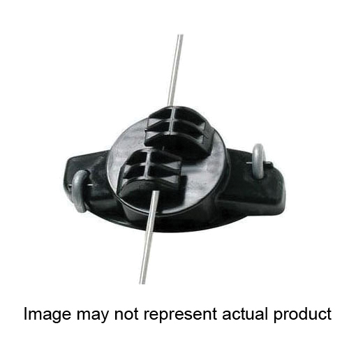 G676044 Heavy-Duty Claw Insulator, Polyethylene Plastic, Black