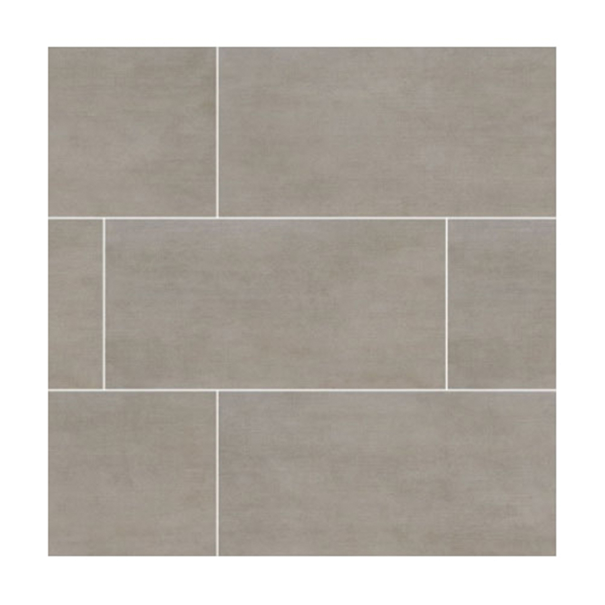 Gridscale Ceramic Tile, Msi, 12 in W x 24 in L, Gray Light - 1