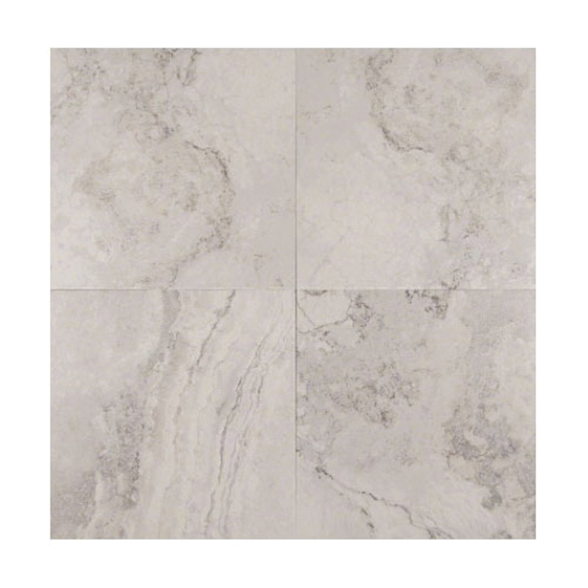 Napa Ceramic Tile, Msi, 12 in W x 24 in L, Rectified Edge, Gray Light, Commercial, Residential - 1