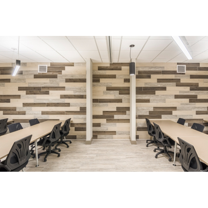 Veneto Porcelain Tile, Msi, 12 in W x 24 in L, Pressed Edge, White - 5
