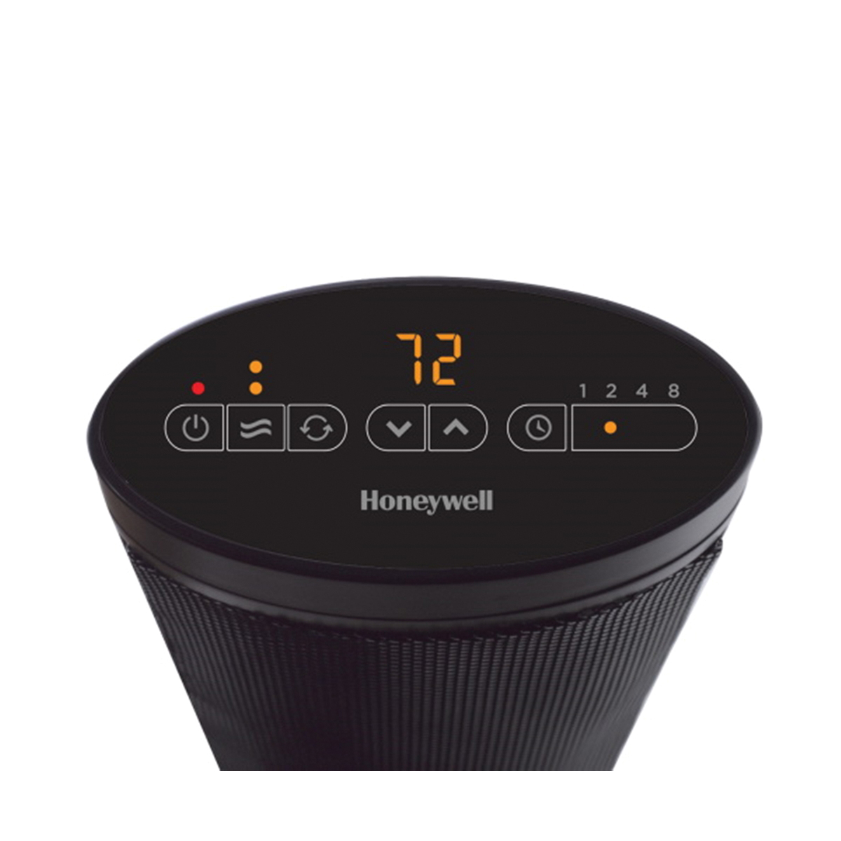 Honeywell HCE317B Slim Ceramic Tower Heater, 120 V, 750, 1500 W, 2-Heat Setting, Black - 2