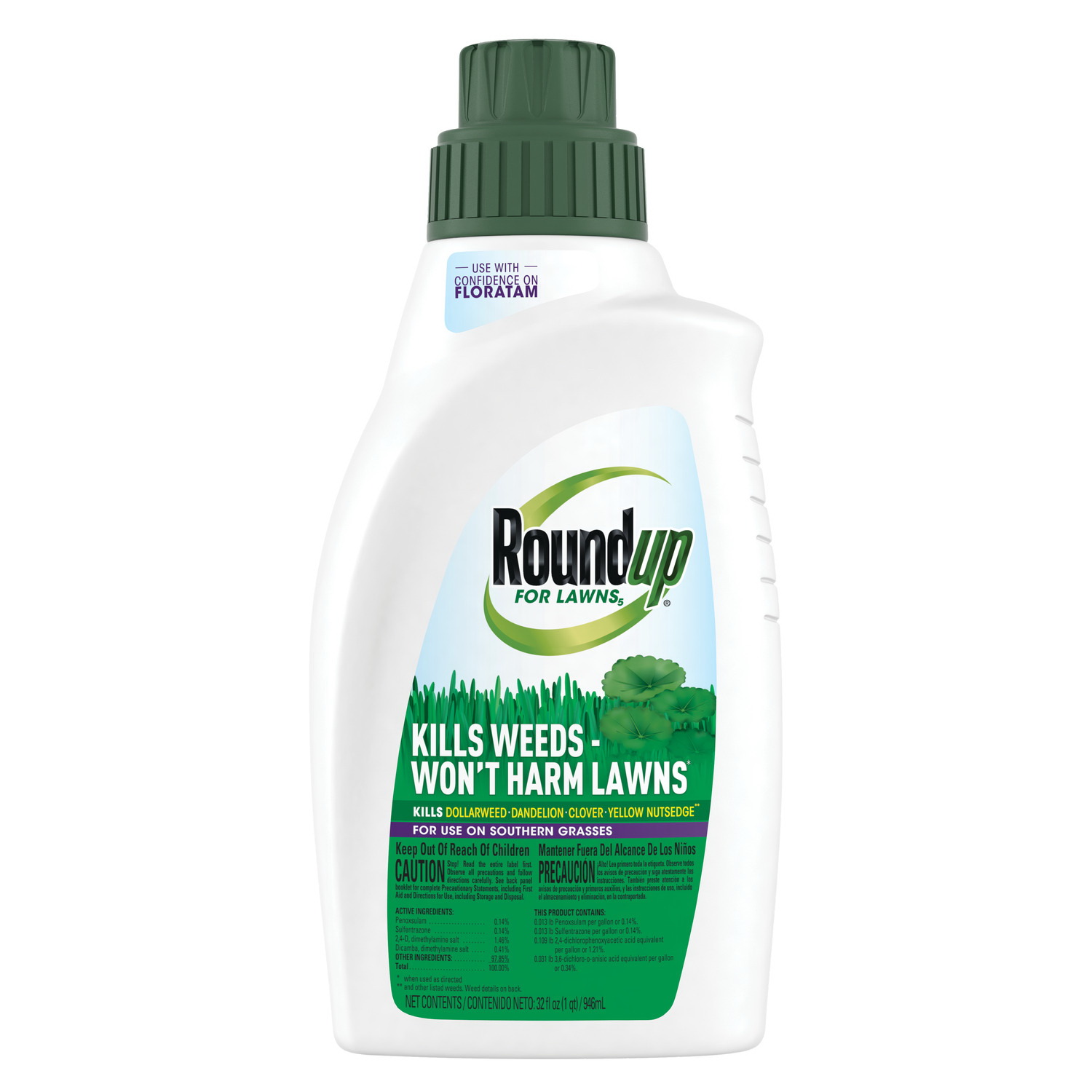 5012307 Concentrated Weed Killer, Spray Application, 32 oz Bottle, Liquid