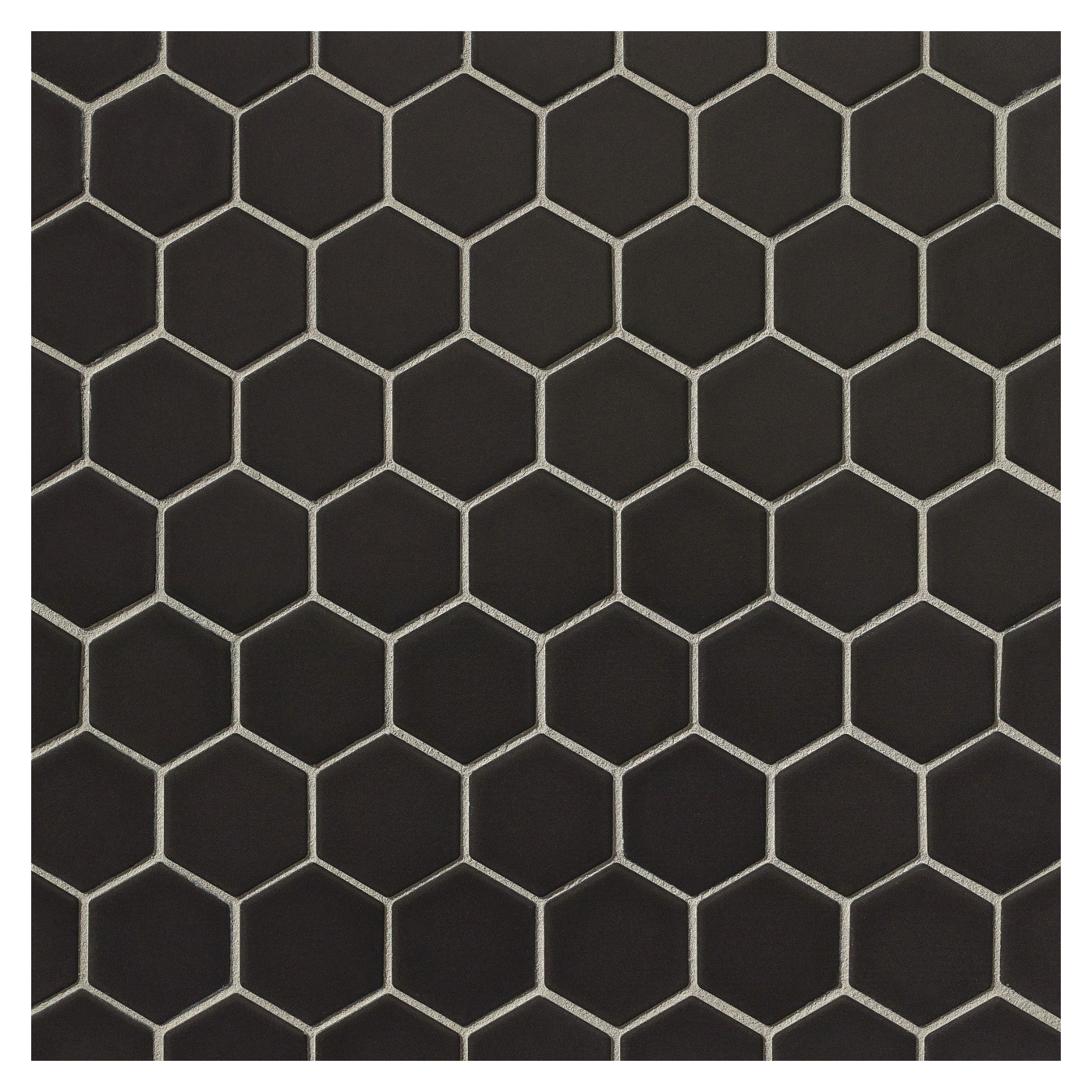 Le Cafe Mosaic Tile, Bedrosians Tile & Stone, Ceramic Porcelain, Hexagon, 10-1/4 in L, 12-3/4 in W - 3