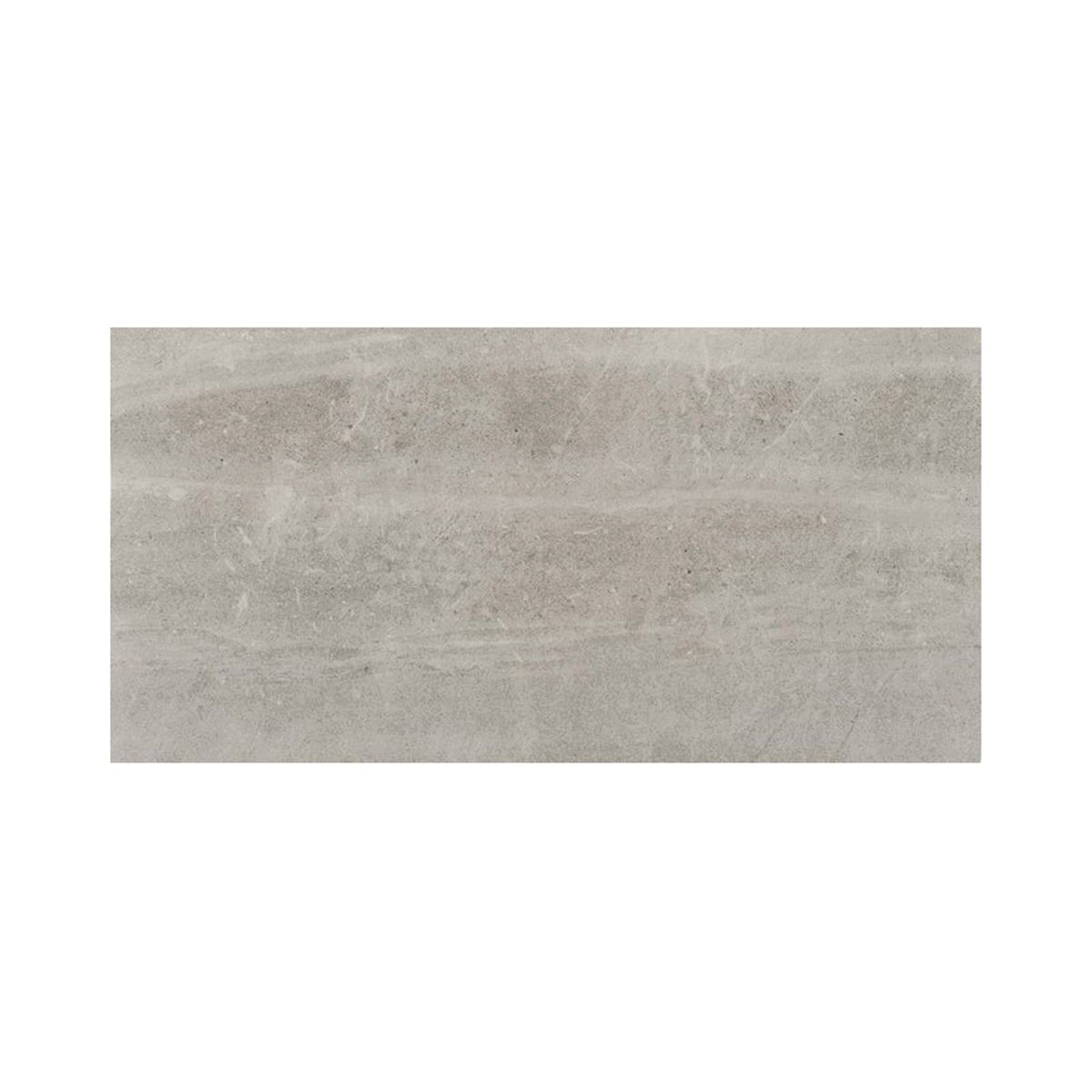 POTENZA F12POTEDO1224V Porcelain Tile, 12 in L Tile, 24 in W Tile, Pressed Edge, Dove