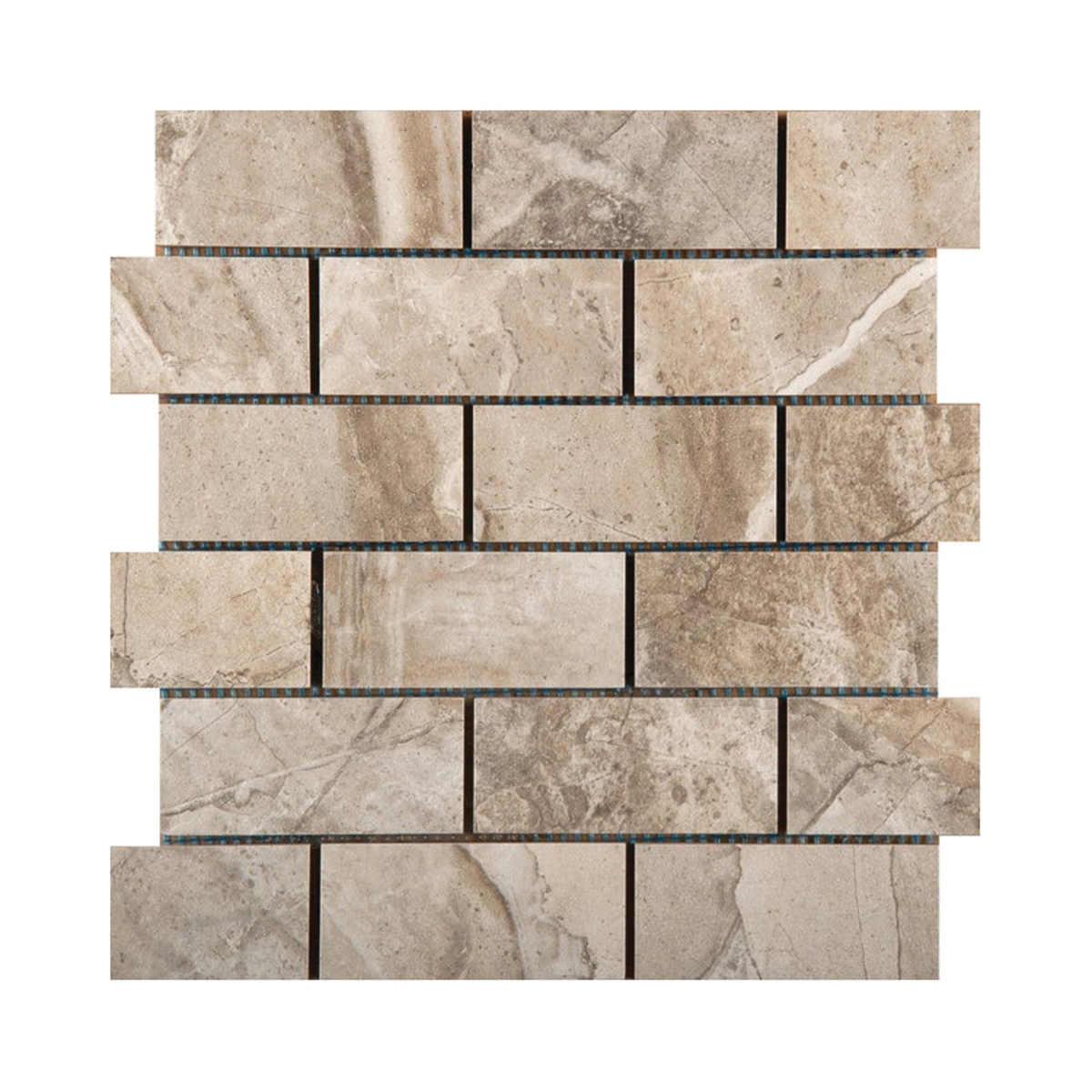 EURASIA Porcelain Tile, Emser Tile, 12 in W x 24 in L, Pressed Edge, Eurasia Cafe - 2