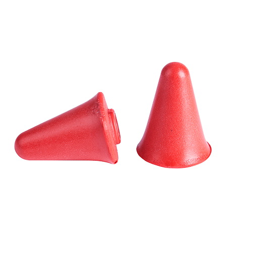 48-73-3206 Replacement Ear Plugs, 25 dB NRR, Tapered, One-Size Ear Plug, Foam Ear Plug, Red Ear Plug