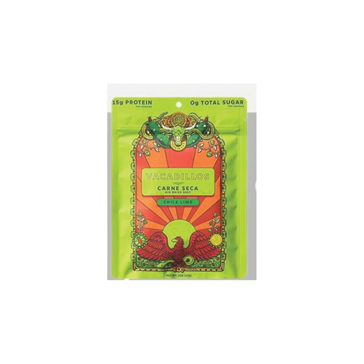 65660 Carne Seca, Chile Lime, 2 oz, Pack