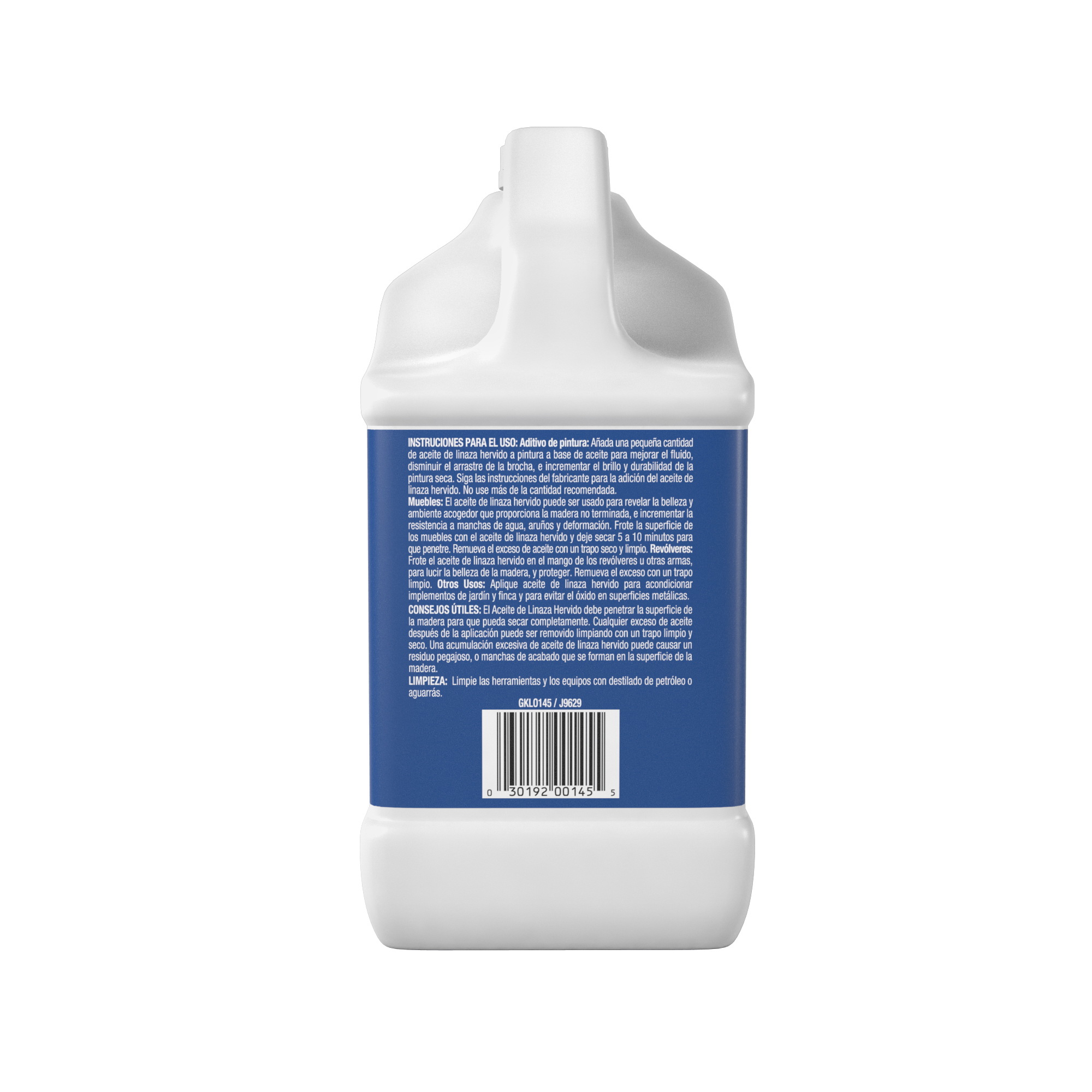 Klean Strip GKLO145 Boiled Linseed Oil, Clear Amber, Liquid, 1 gal - 3