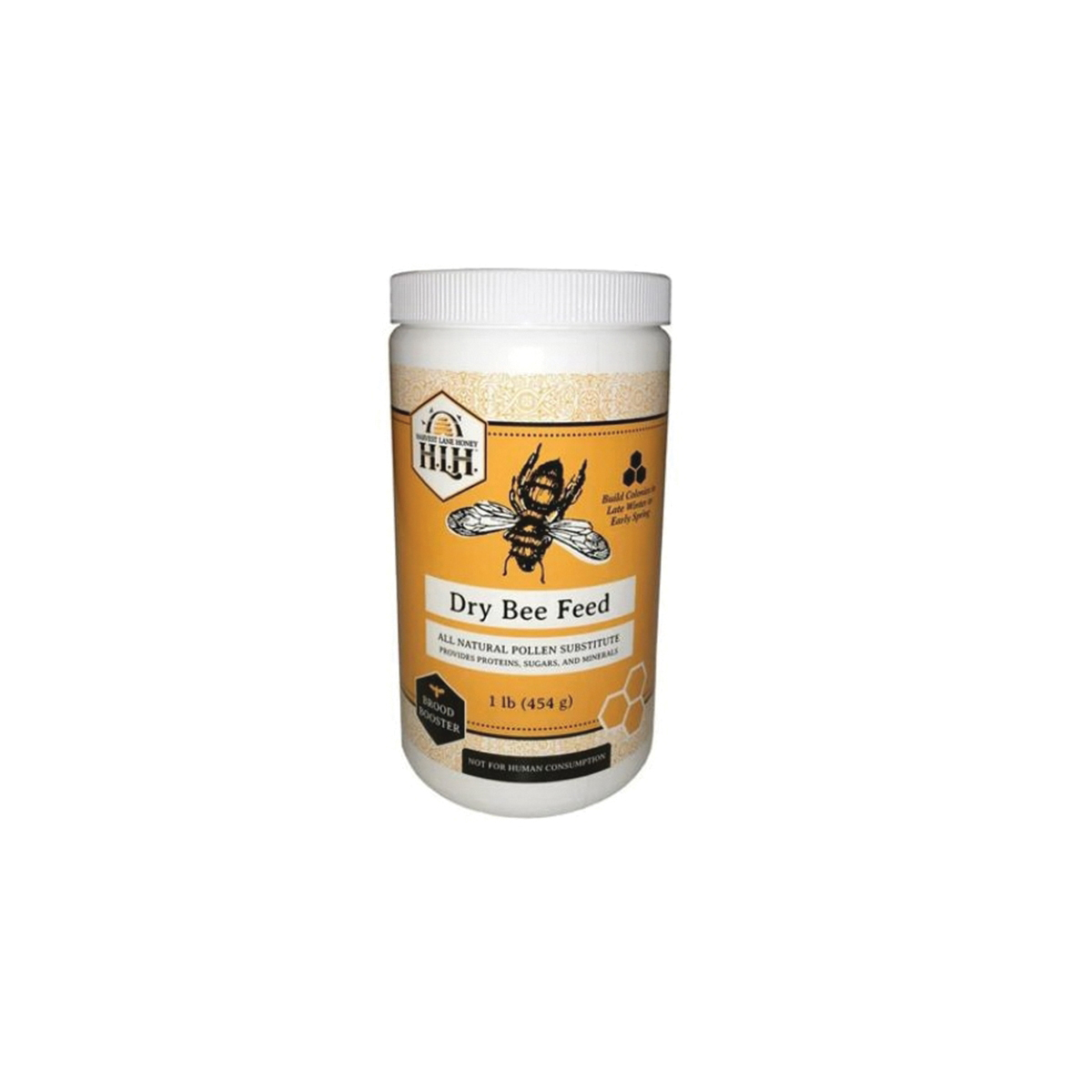 PPDRY101 Series Bee Feed, Yellow, 1 lb