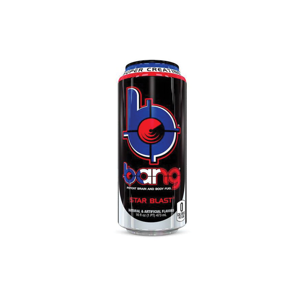 151117 Energy Drink, Liquid, Star Blast Flavor, 16 oz Can, 12/CS