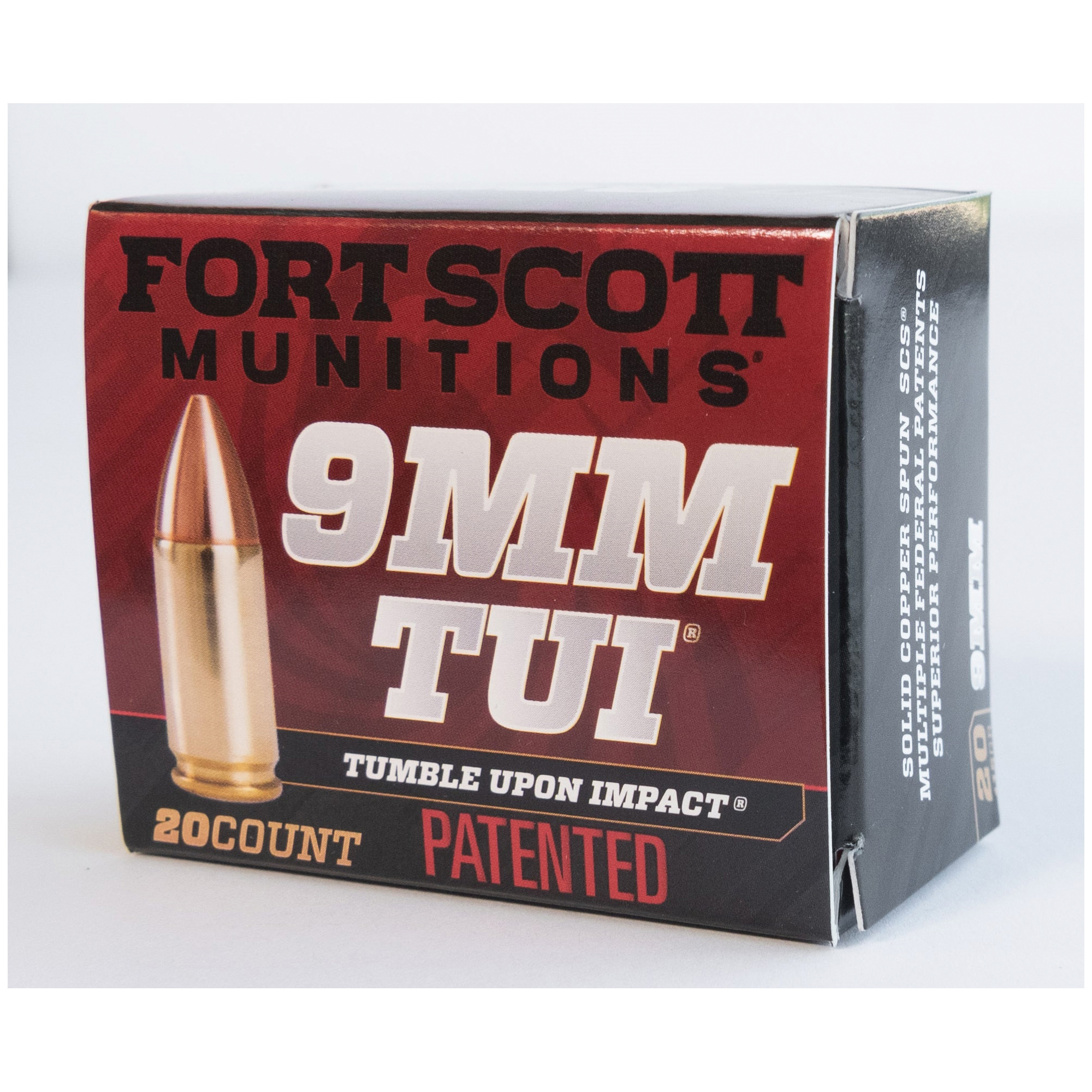 Fort scott munitions 9mm 115 scv