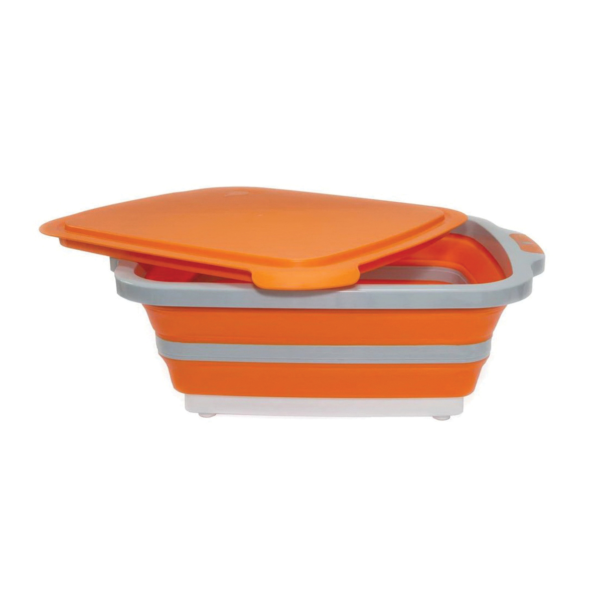 TUBV2-10-OR
 BBQ Prep Tub with Lid, Orange