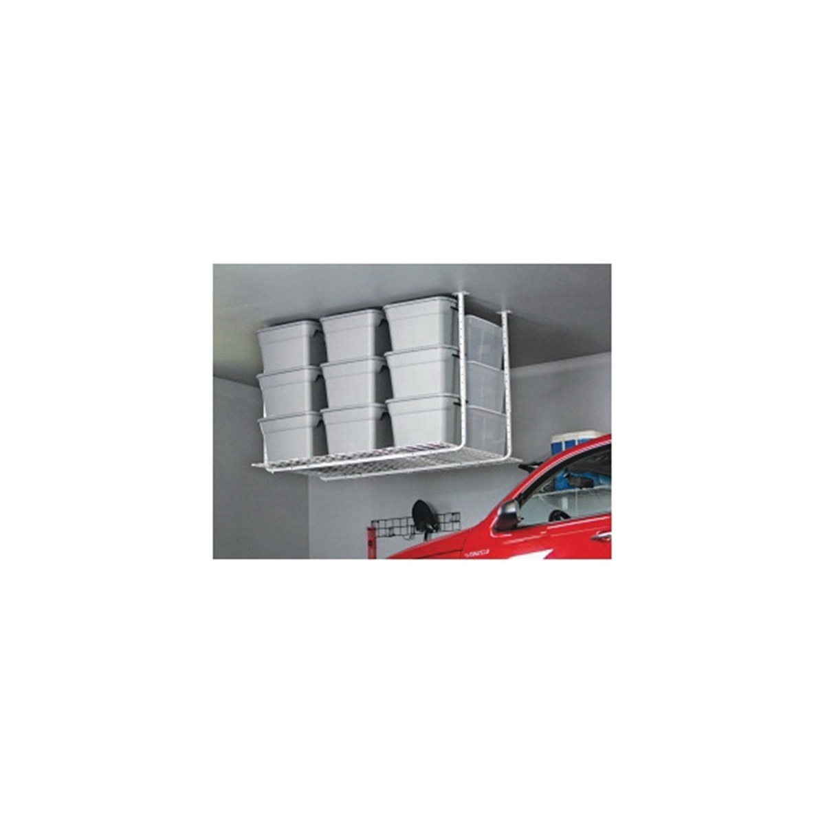HyLoft 50175-10 Storage Unit, 300 lb, 35 cu-ft Volume, Steel, White - 2