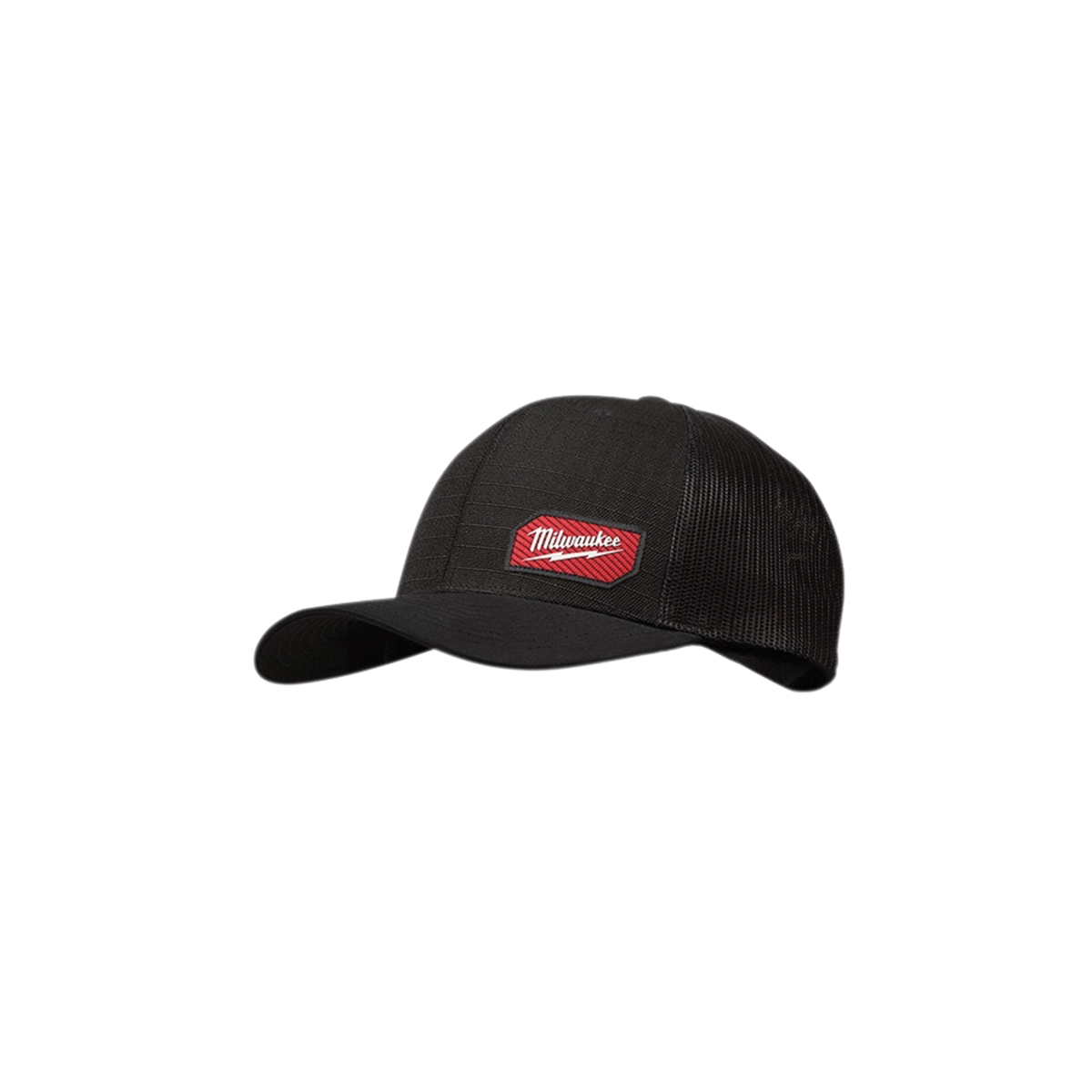 GRIDIRON Series 505B Trucker Cap, Unisex, One-Size, Cotton/Nylon/Polyester, Black