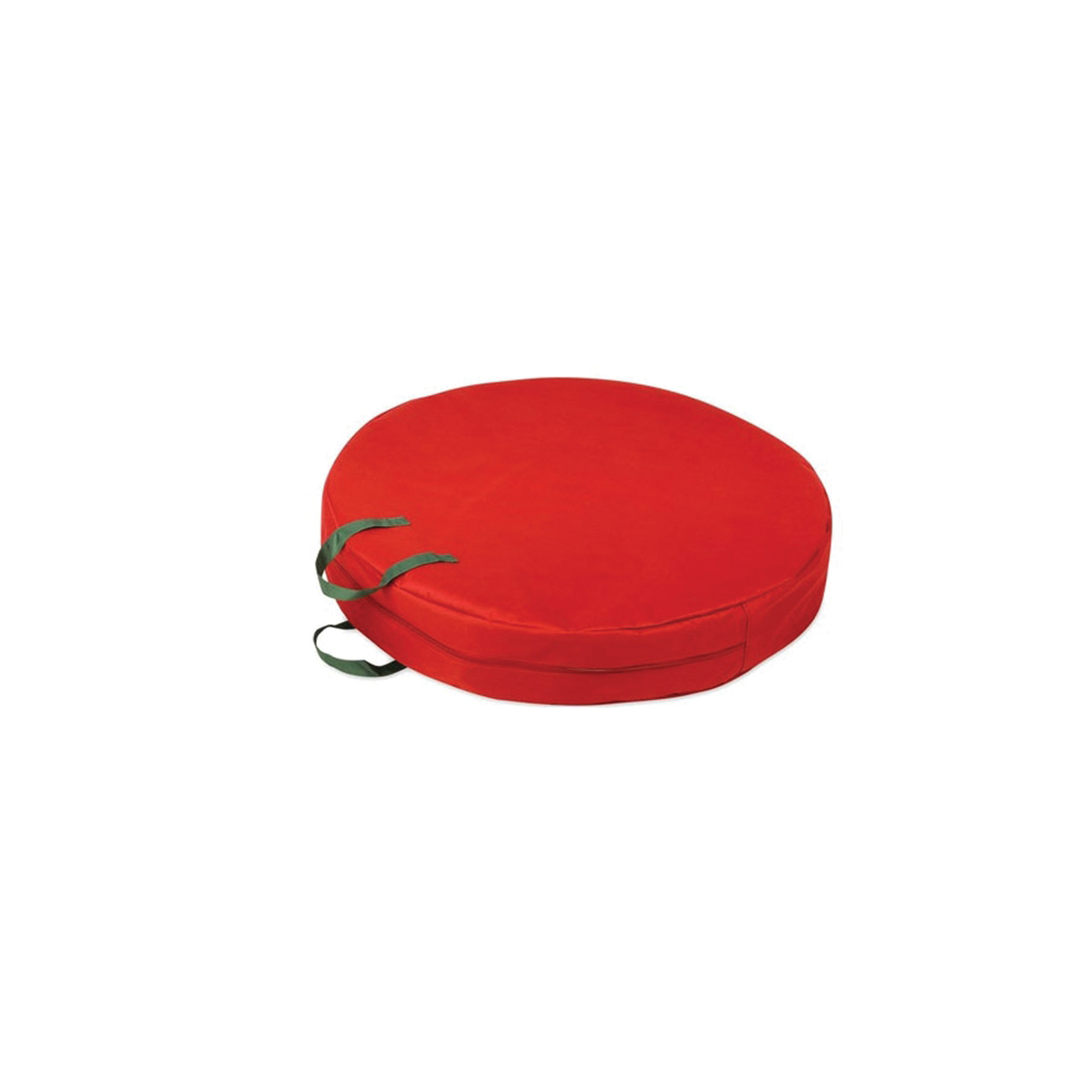 Honey-Can-Do SFT-01596 Wreath Storage Bag, Canvas/PVC, Red - 4