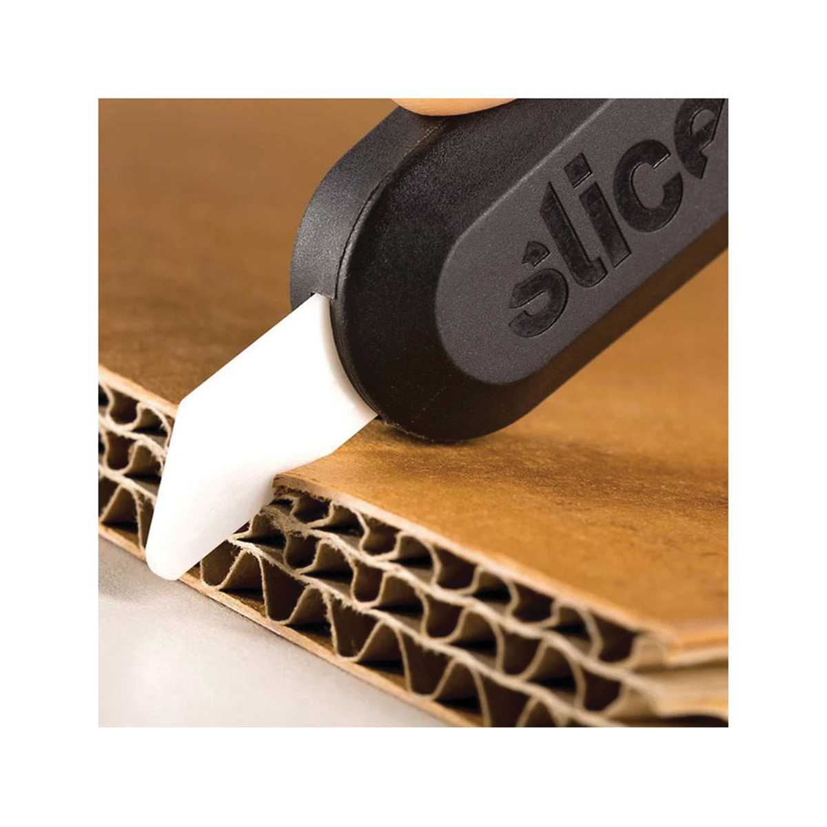 slice 10526 Blade, 2.6 in L, Zirconium Oxide, Round Edge, 2-Point - 2
