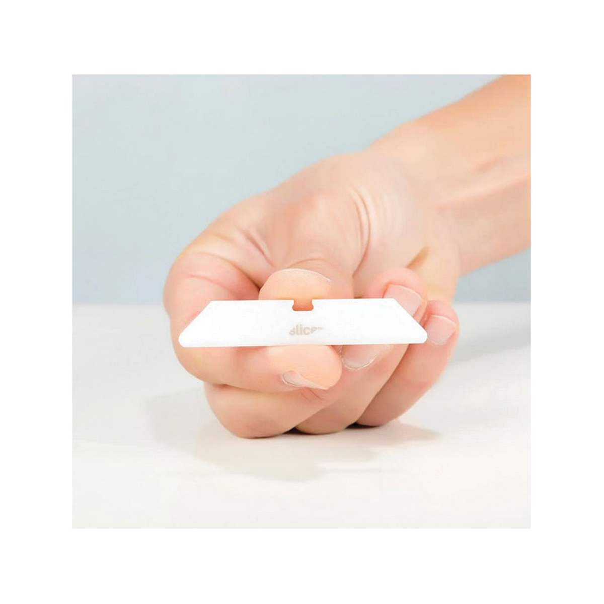 slice 10526 Blade, 2.6 in L, Zirconium Oxide, Round Edge, 2-Point - 4