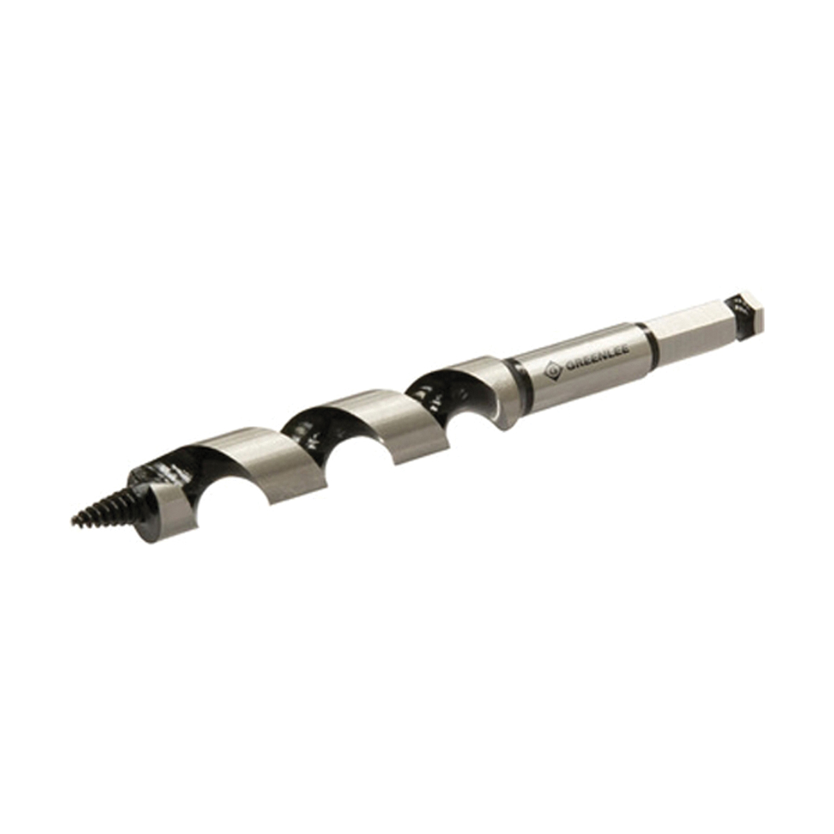 Greenlee Nail Eater 62PTS-3/4 Auger Bit, 3/4 in Dia, 7-5/8 in OAL, Extreme Shorty, 7/16 in Dia Shank, Hex Shank
