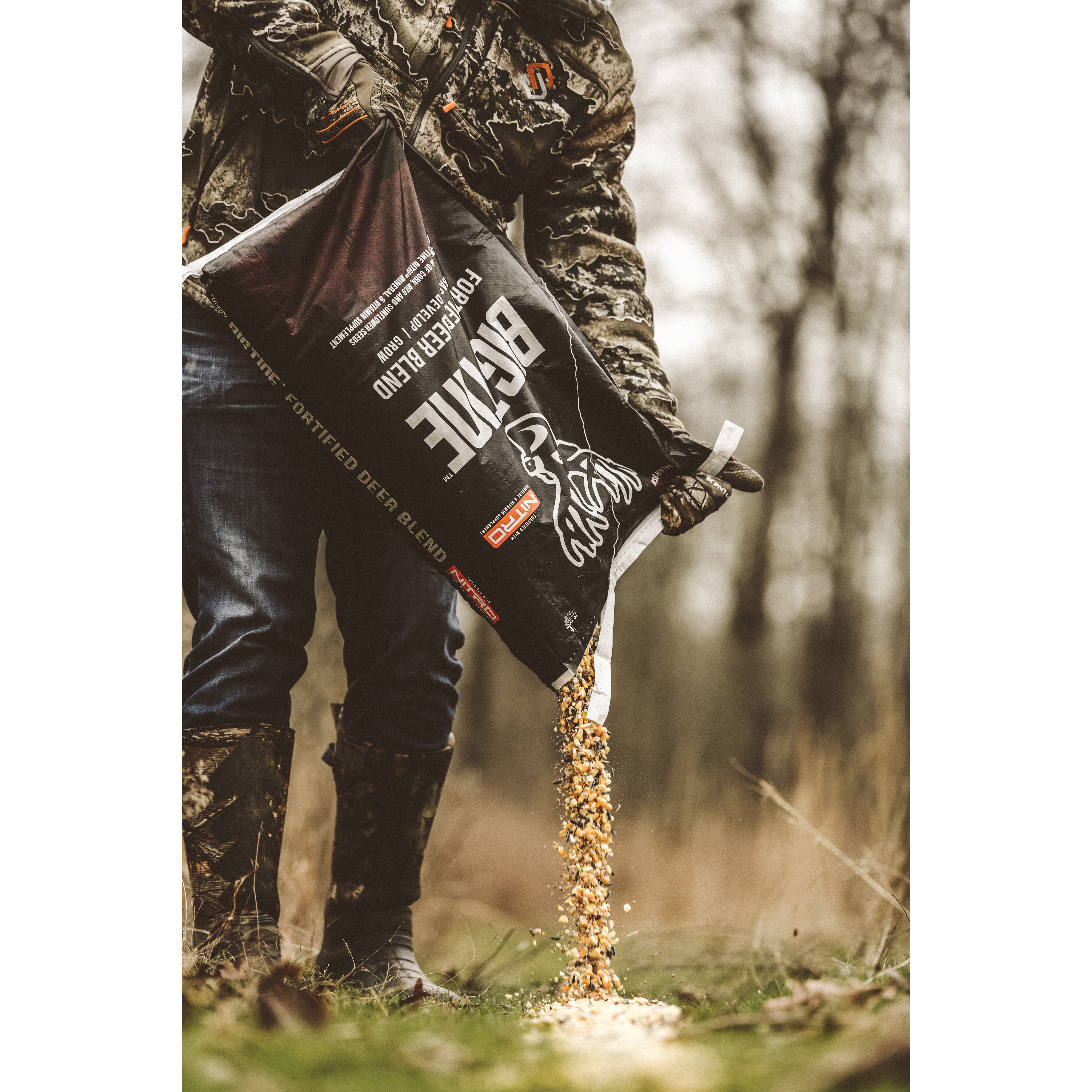 BIG TInE BT40 Fortified Deer Blend, Cherry Rush, 40 lb