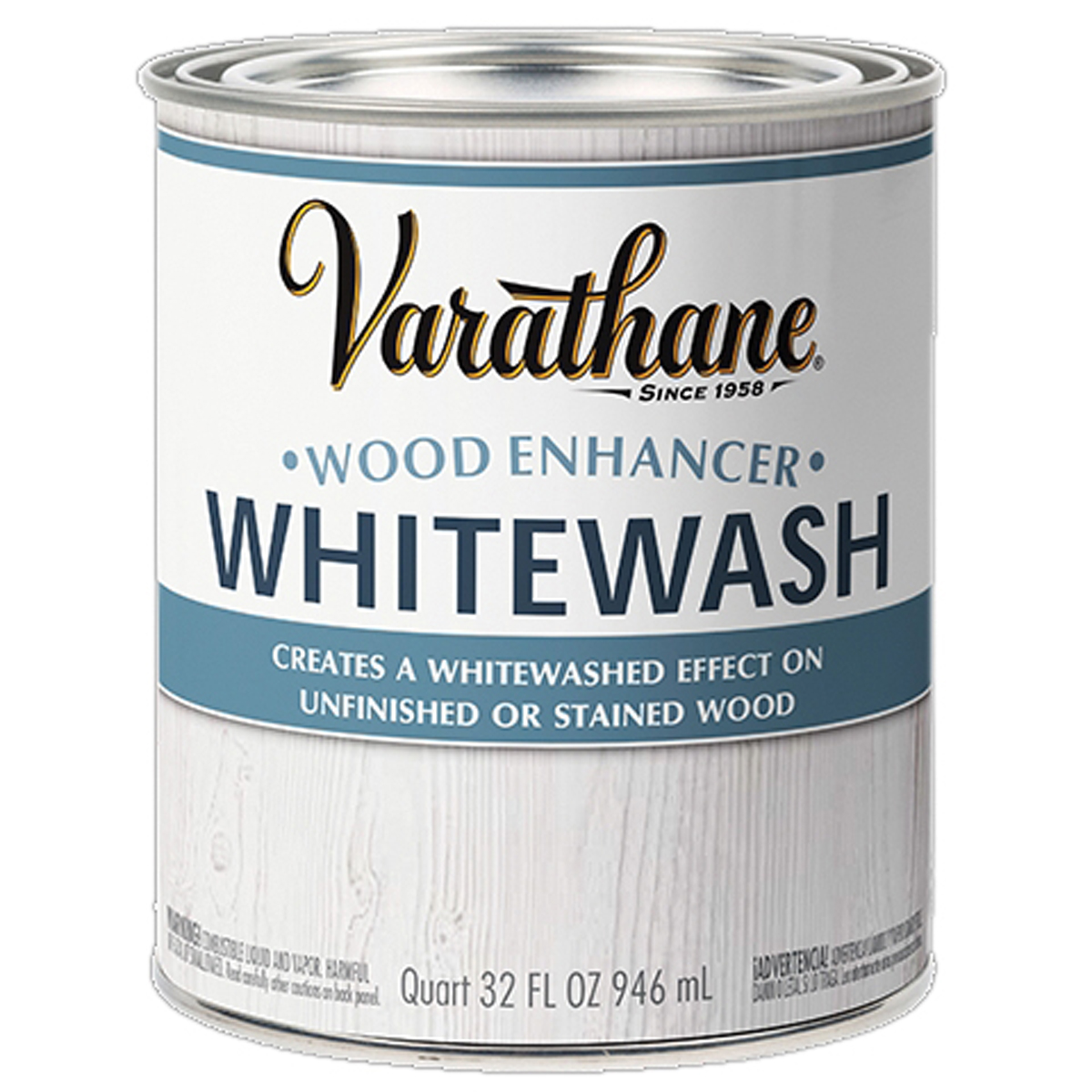 358553 Whitewash Stain, Whitewash, Liquid, 1 qt