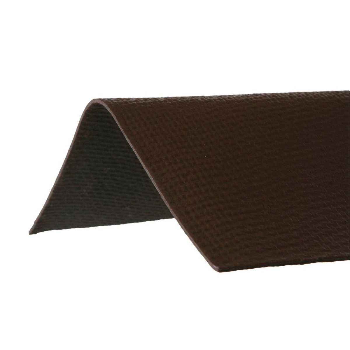 5558 Ridge Cap, 39-1/2 in L, 12-1/2 in W, Asphalt/Cellulose Fiber, Brown