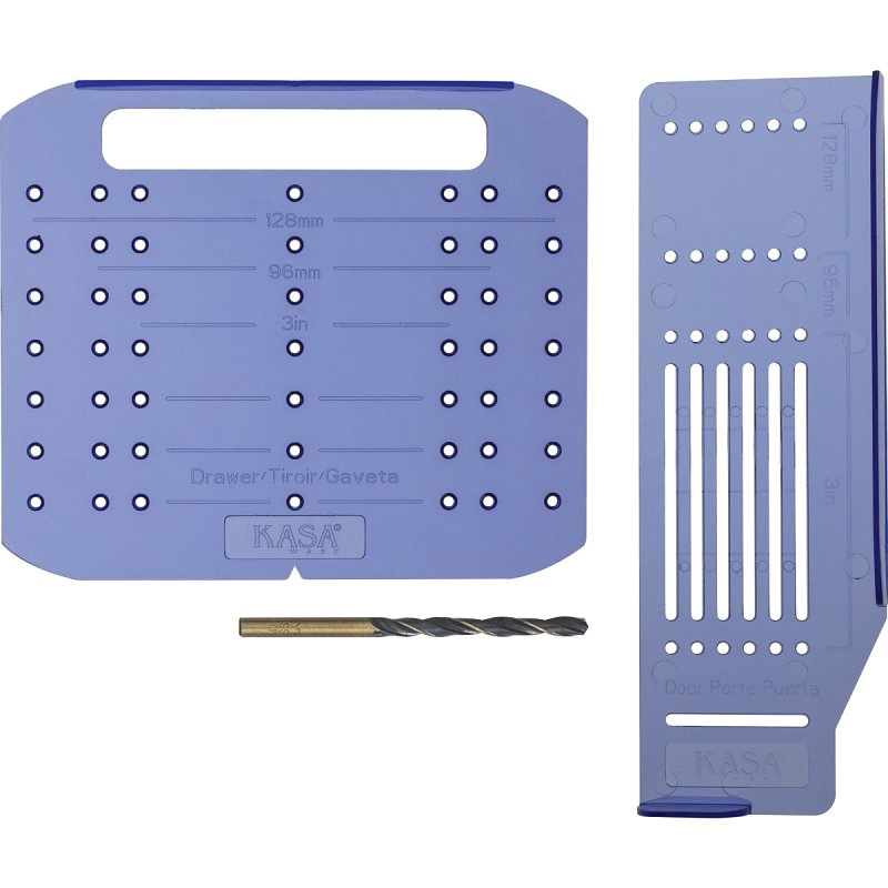 KDT-KITP-1 Drill Template Kit, Plastic, Purple