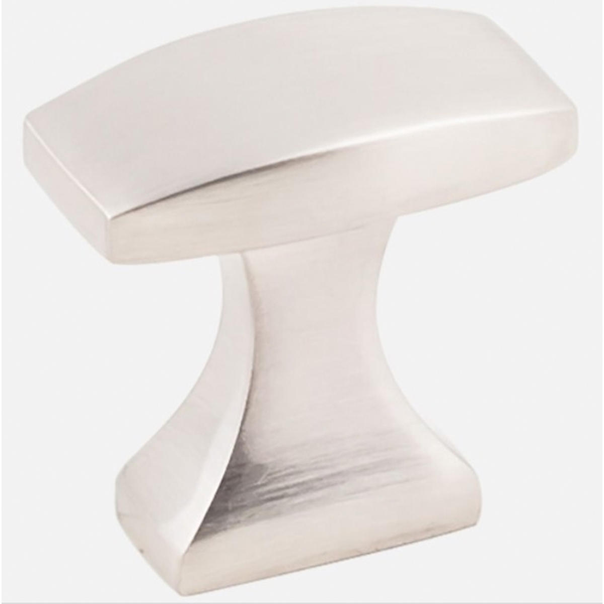 K083SN-10 Cabinet Knob, 1-1/8 in Projection, Transitional, 1-1/8 in L, Zinc, Satin Nickel, 10/PK