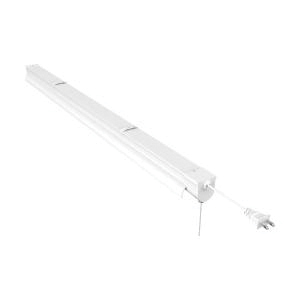 Nuvo Lighting 62-927 Shop Light with Pull Chain, 120 V, 34 W, LED Lamp, 3000 Lumens Lumens, 4000 K Color Temp, White