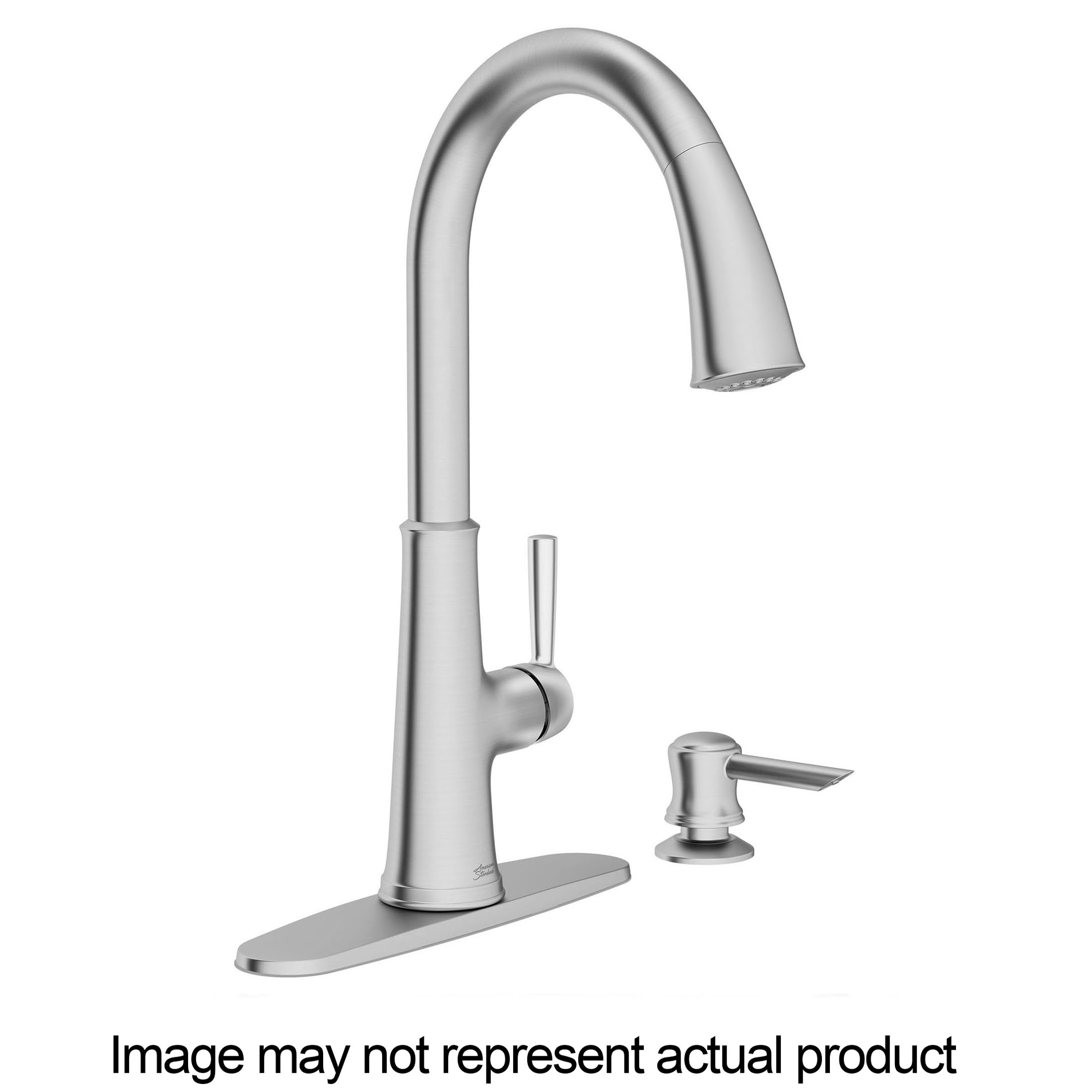 Maven Series 9319300.002 Pull-Down Kitchen Faucet with Soap Dispenser, 1.8 gpm, 1-Faucet Handle