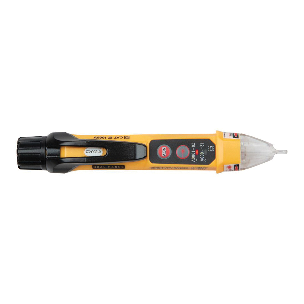NCVT-5A Tester Pen with Laser Pointer, 12 to 1000 VAC, Functions: Voltage