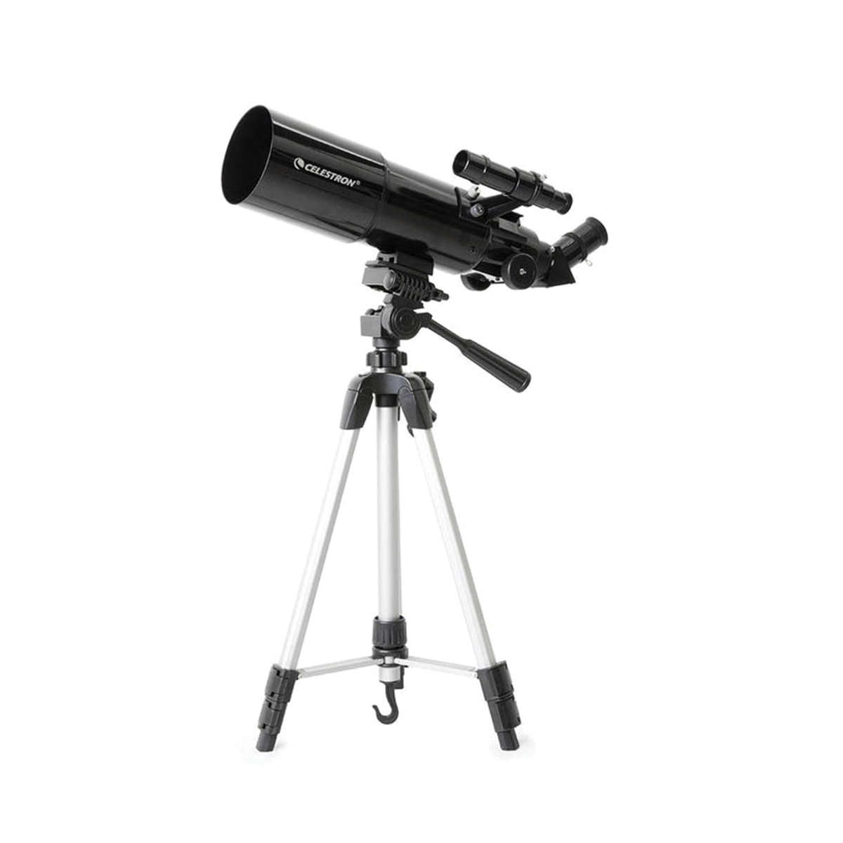 CELESTRON Travel Scope 80 Series 22030 Telescope with Smartphone Adapter, 3.1 in Aperture, 15.74 in L Focal - 1