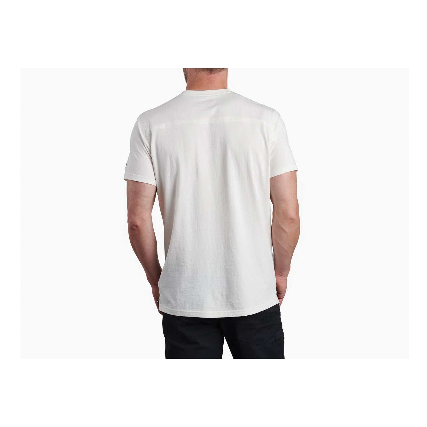 KUHL MOUNTAIN LINES Series 7397-WH-M T-Shirt, M, Cotton, White, KUHL Graphic Print/Pattern, Short Sleeve, Klassik Fit - 2